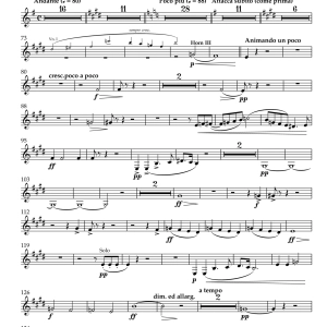 Verdi Requiem - Horn in F 3 (Transposed Part)