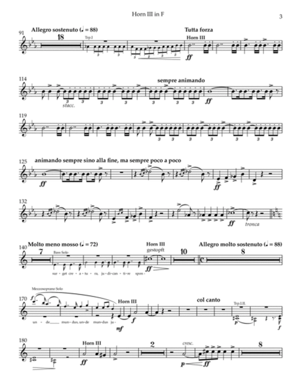 Verdi Requiem - Horn in F 3 (Transposed Part)